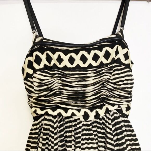 Anthropologie Tracy Reese Strapless Printed Midi Dress Size 8 - Picture 6 of 15